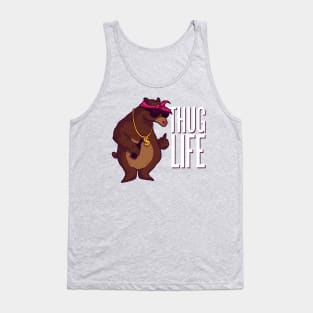 BEAR THUG LIFE Tank Top